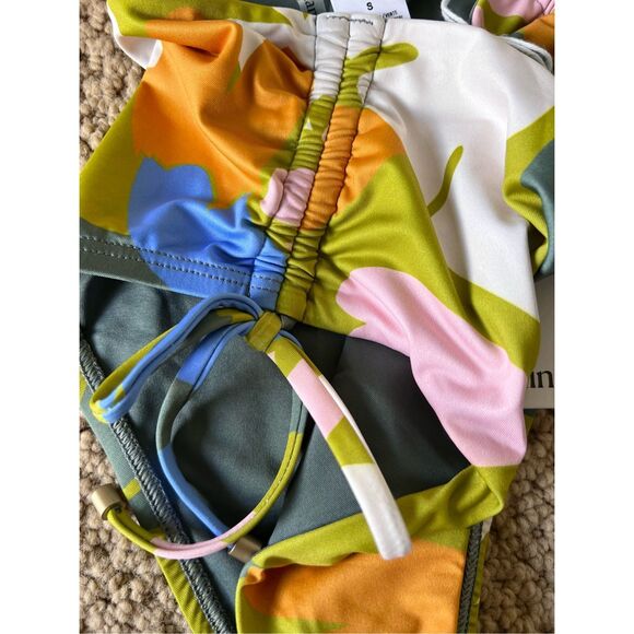 Vitamin A Gemma Ruched High Waisted Bikini Bottom - Picture 5 of 7